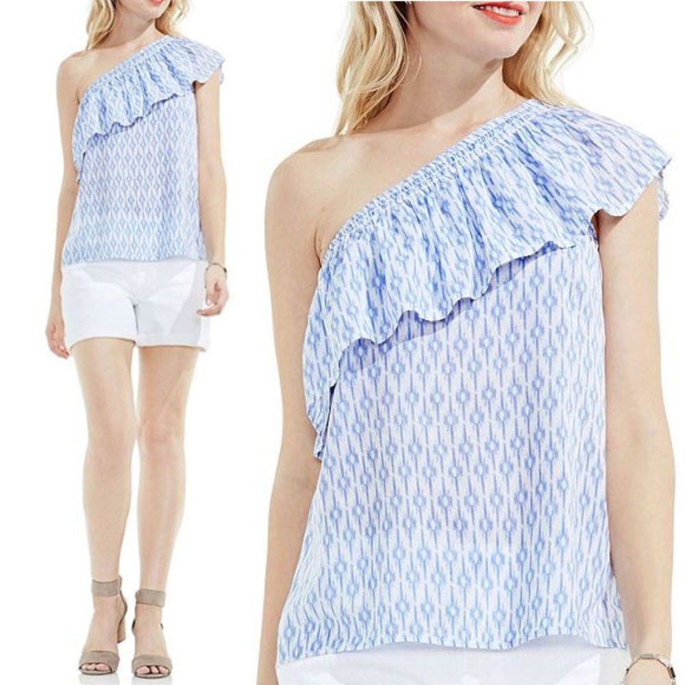 Vince Camuto One Shoulder Blouse